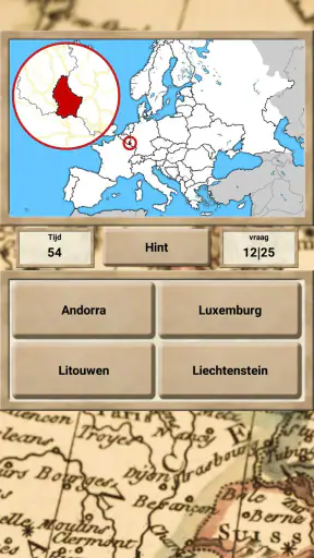 Geografie van Europa screenshot