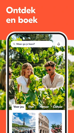 GetYourGuide: plan en boek screenshot