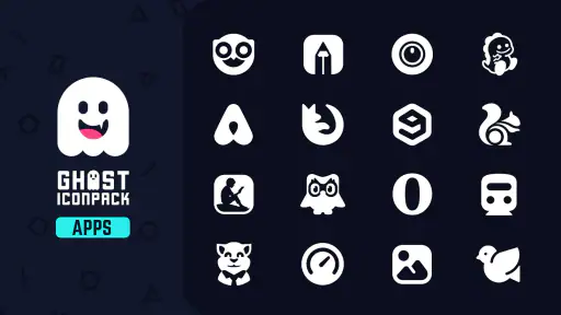Ghost IconPack screenshot