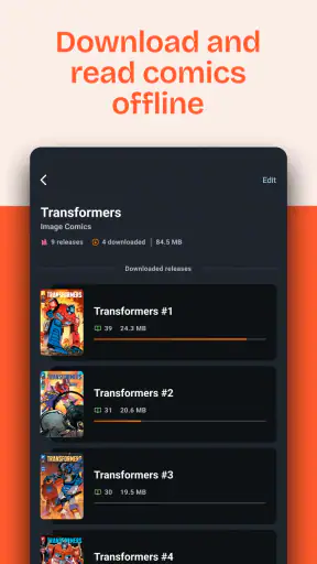 GlobalComix: The Comics App screenshot