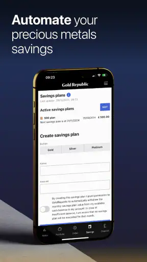 GoldRepublic - Beleg in goud screenshot