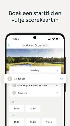 Golf.nl screenshot