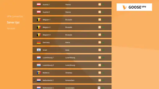 GOOSE VPN screenshot