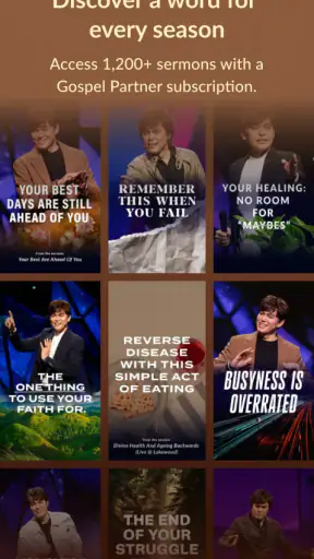 Gospel Partner | Joseph Prince screenshot