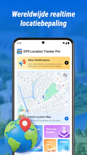 GPS Locatie Tracker Pro screenshot