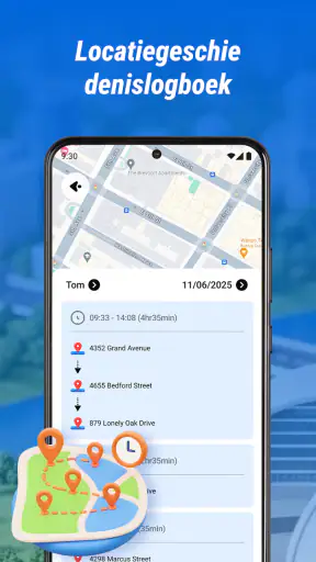 GPS Locatie Tracker Pro screenshot