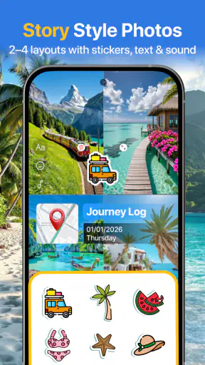GPS Map Travel Camera screenshot