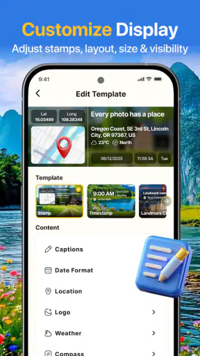 GPS Map Travel Camera screenshot