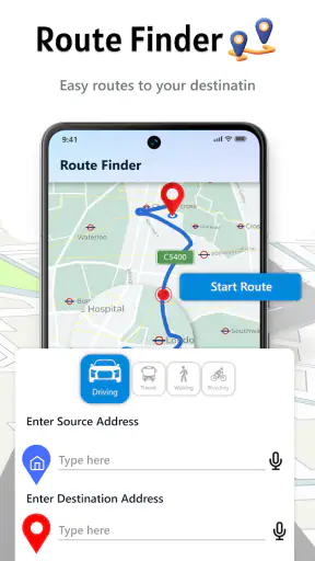 GPS Navigation-Street View Map screenshot