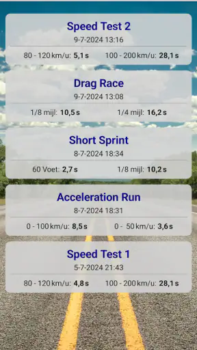 GPS Race Timer screenshot
