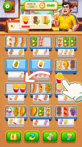 Grill Sort - Voedselsorteer screenshot