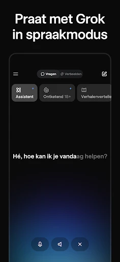 Grok: AI-assistent screenshot