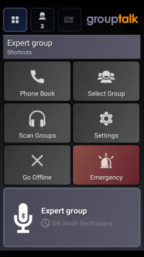 GroupTalk screenshot
