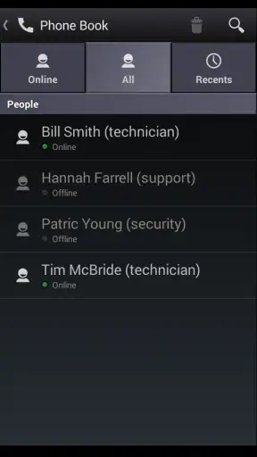GroupTalk screenshot