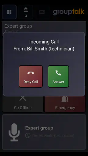 GroupTalk screenshot