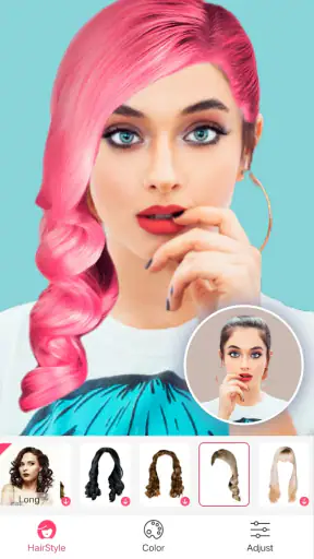 Hairstyle Changer - HairStyle screenshot