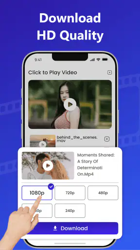 HD Video Downloader & Launcher screenshot
