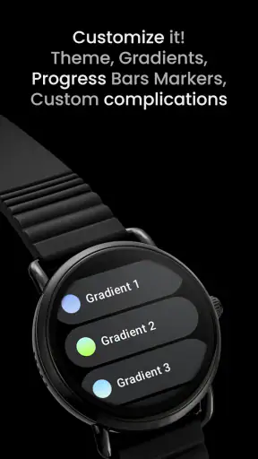 Health Dx: Watch face screenshot