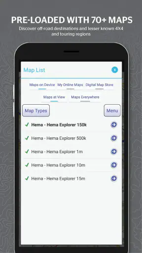 Hema 4WD Maps Australia screenshot