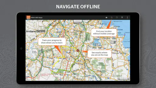 Hema 4WD Maps Australia screenshot