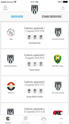 Heracles Almelo screenshot