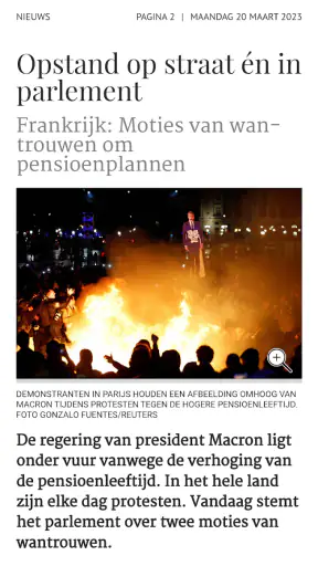 Het Parool digitale krant screenshot