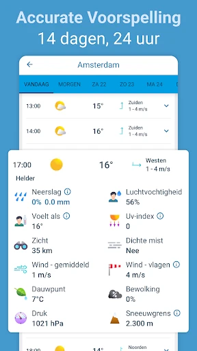 Het Weer 14 dagen - Meteored screenshot