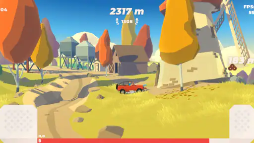 Hillside Drive: car racing screenshot