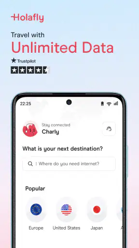 Holafly eSIM: Onbeperkte Data screenshot