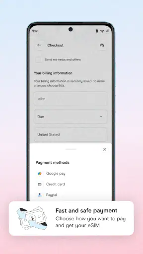 Holafly eSIM: Onbeperkte Data screenshot