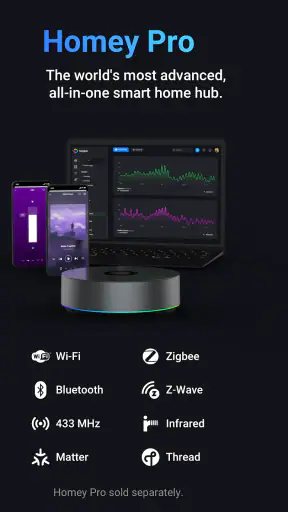 Homey – Een beter smart home. screenshot