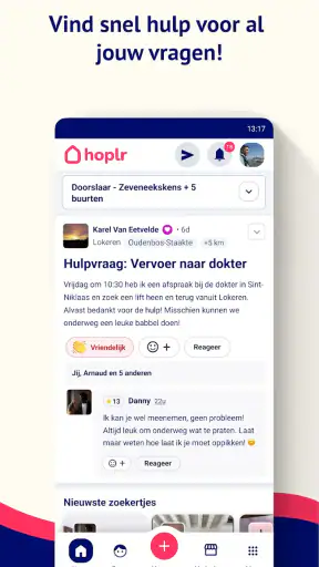 Hoplr - Leer je buren kennen screenshot