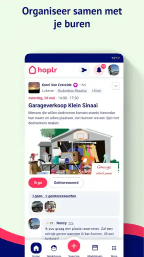 Hoplr - Leer je buren kennen screenshot