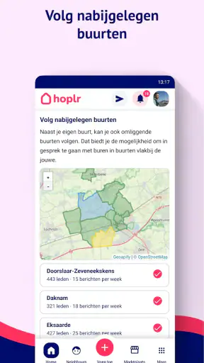 Hoplr - Leer je buren kennen screenshot