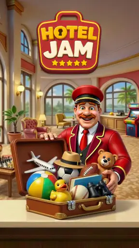 Hotel Jam 3D Sorting Game screenshot