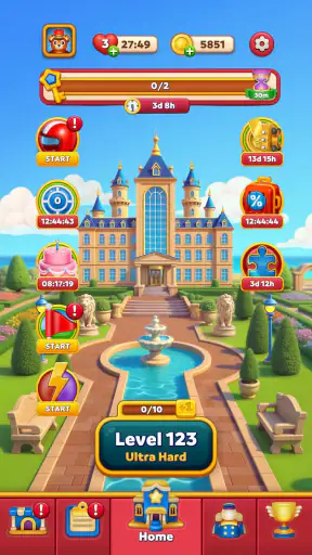 Hotel Jam 3D Sorting Game screenshot