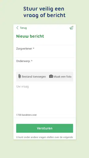 HRZU | Uw Zorg online screenshot