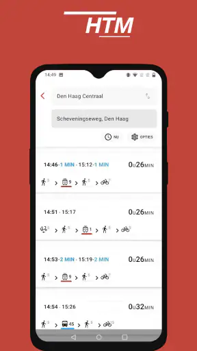 HTM info & tickets screenshot