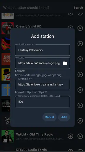 HubPlayer –Online Radio Player screenshot