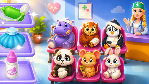 Huisdier dierenarts zorg spel screenshot