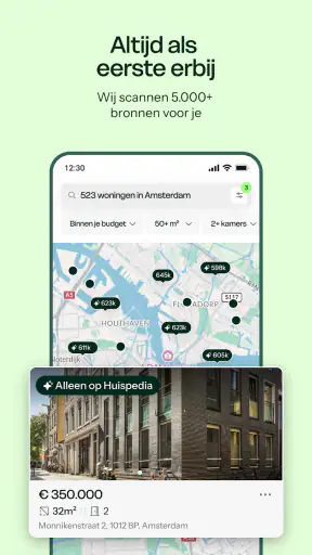Huispedia screenshot