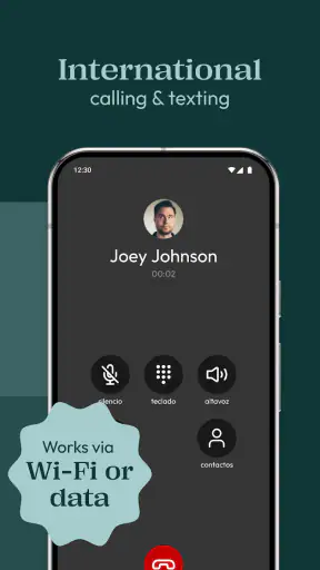 Hushed - Tweede telefoonnummer screenshot