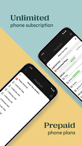 Hushed - Tweede telefoonnummer screenshot
