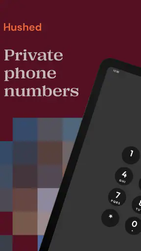 Hushed - Tweede telefoonnummer screenshot