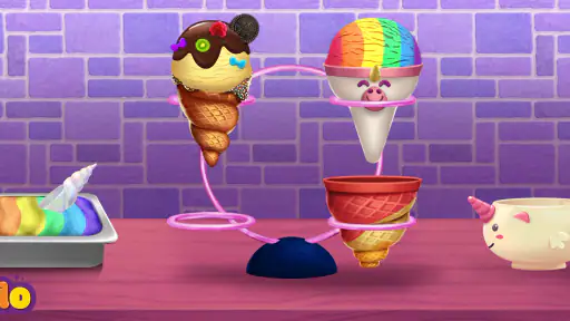Ice Cream Making Game For Kids screenshot