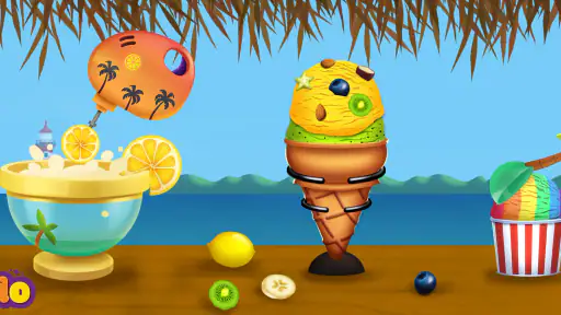 Ice Cream Making Game For Kids screenshot