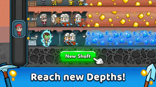 Idle Miner Tycoon: Goudzoeker screenshot