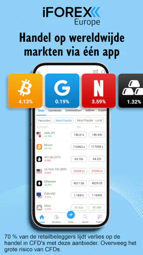iFOREX EU Forex Trading Broker screenshot