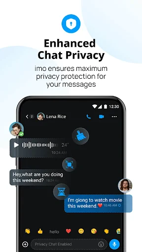 imo video oproepen screenshot