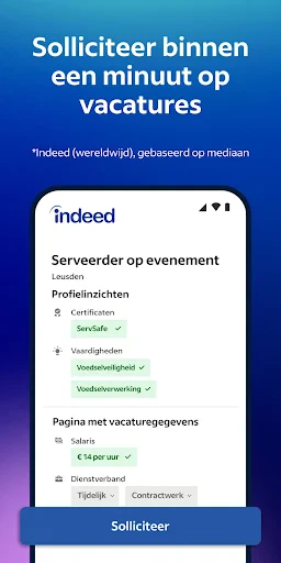 Indeed Vacatures Zoeken screenshot